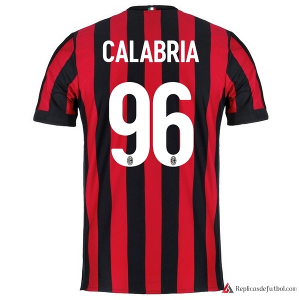 Camiseta Milan Primera equipación Galabria 2017-2018